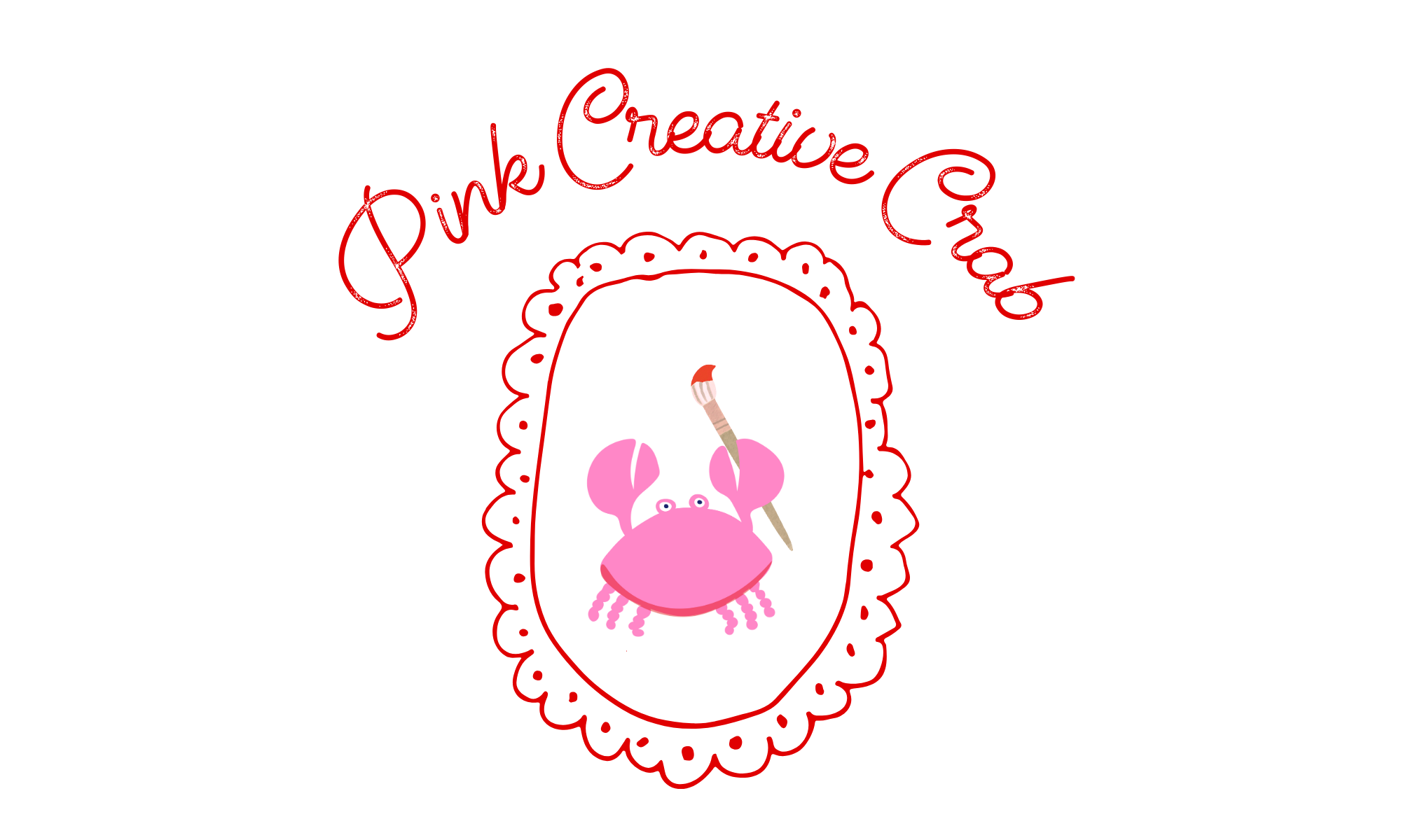 Pink Creative Crab