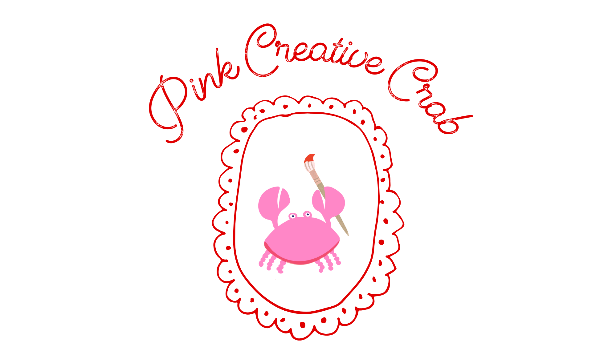 Pink Creative Crab