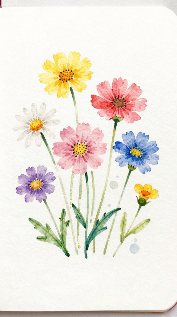 confidence building charming imperfect energetic wildflowers