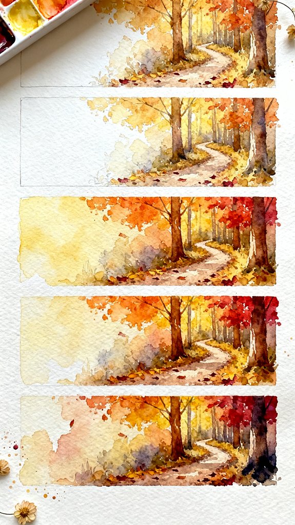 cozy autumn forest path experience