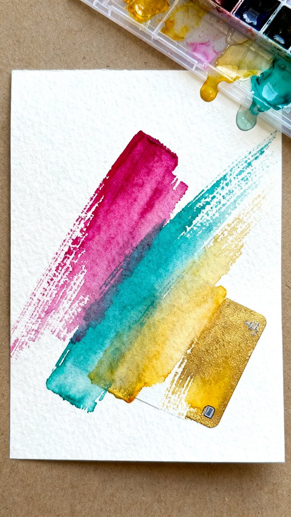 bold textured credit card strokes
