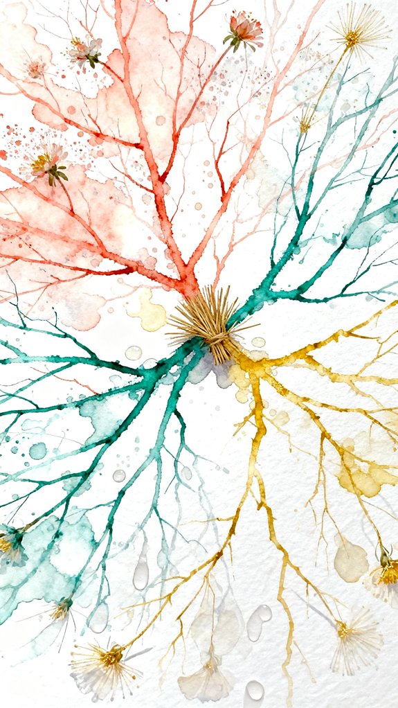 organic unpredictable branching natural
