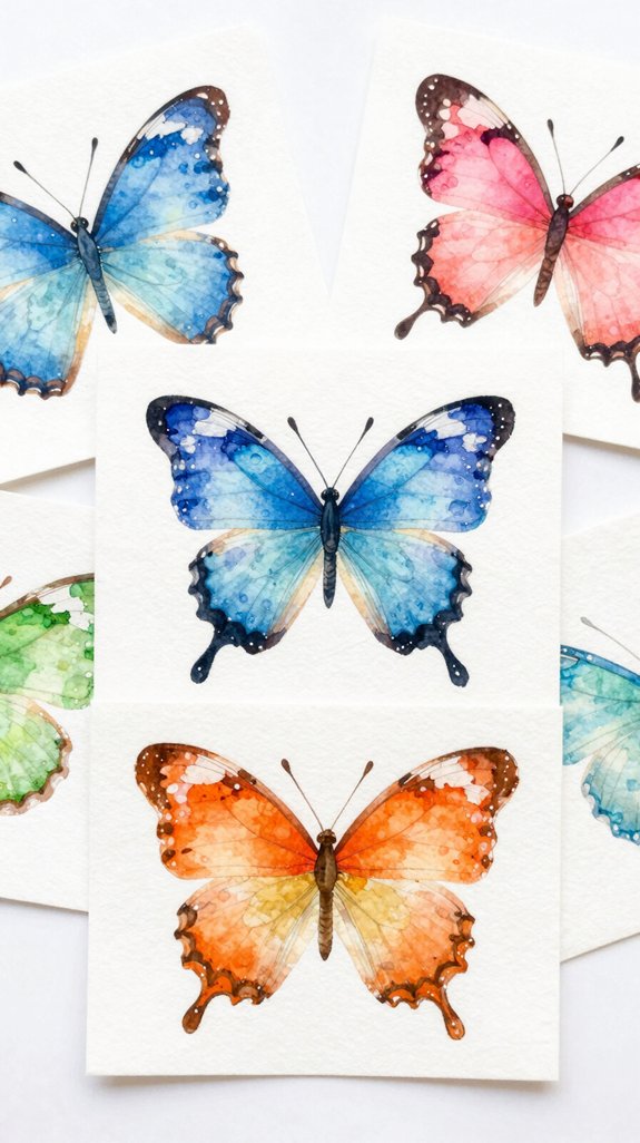 present frame price sell watercolor art