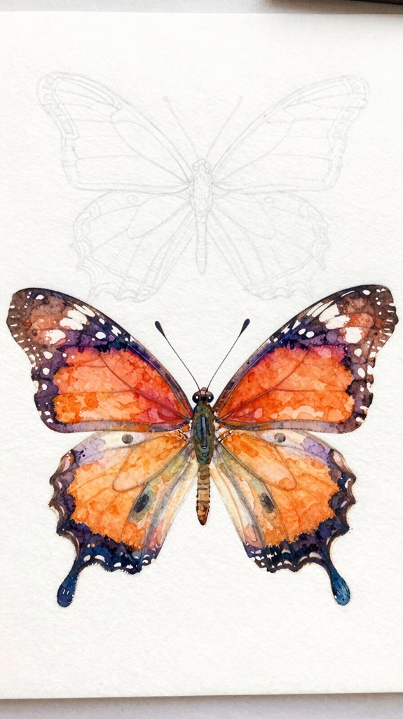 wing tracing printable templates