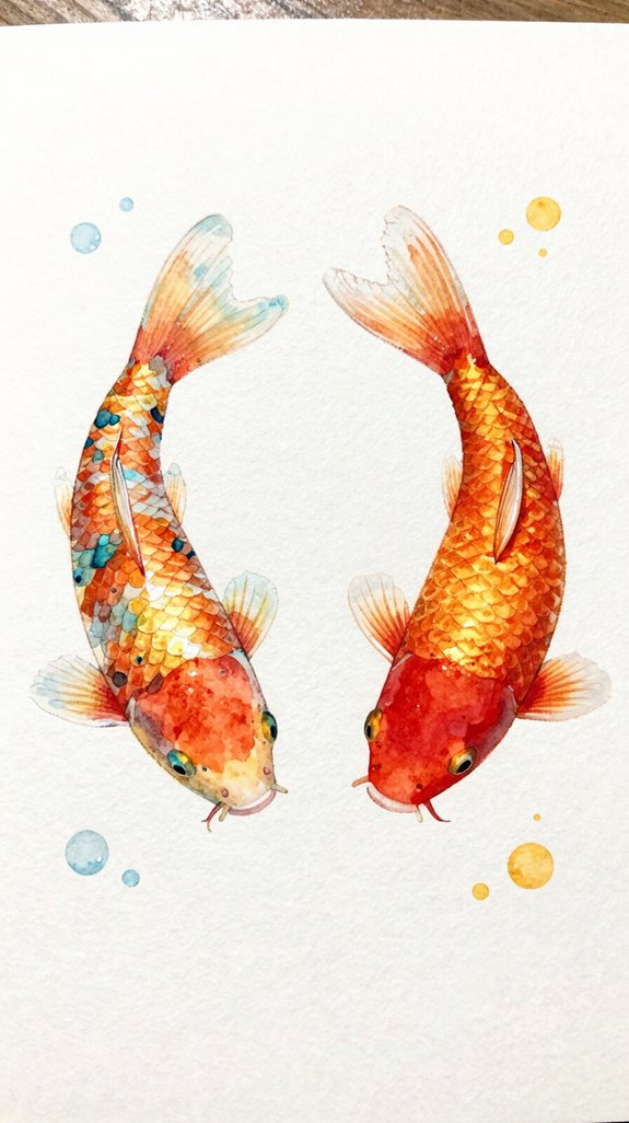 watercolor fish troubleshooting and technique improvement