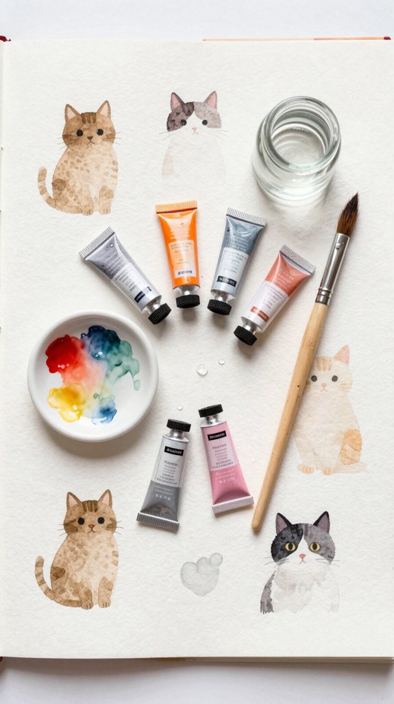 three core watercolor essentials