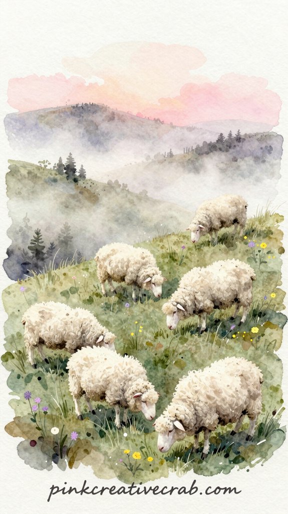 woolly misty atmospheric minimalist
