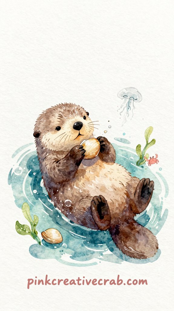fluffy forgiving focused fun filled watercolor