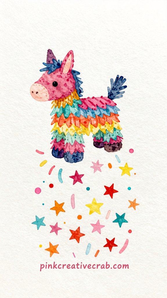 vibrant whimsical beginner friendly fiesta inspired