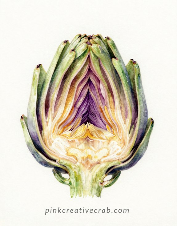layered architectural artichoke scales revealed