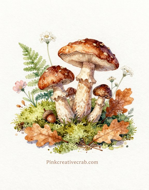 botanical accuracy with cottagecore charm