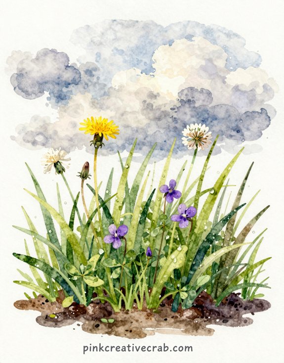 moody gray skies wildflower giants