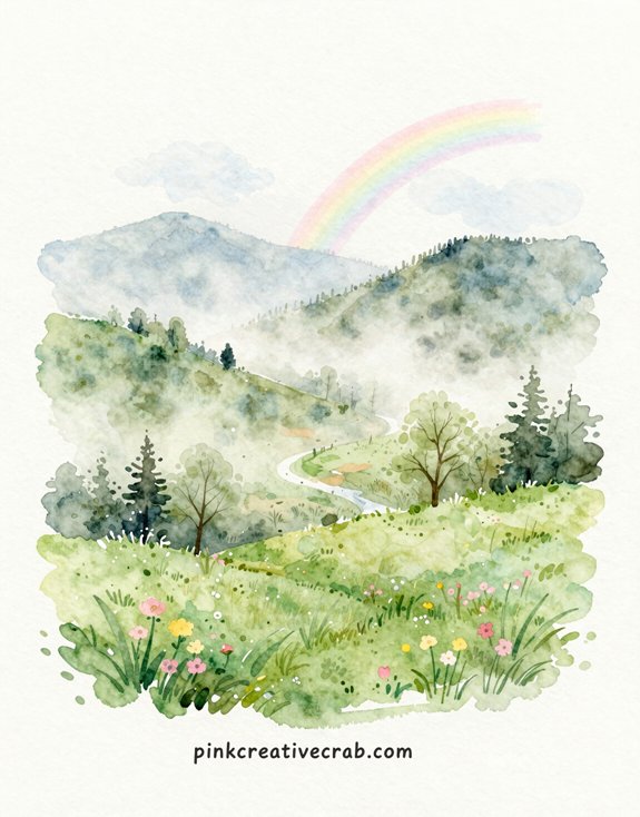 dreamy atmospheric whisper light spring renewal
