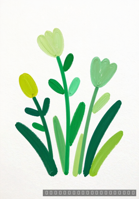 Mix Your Own Greens for Natural-Looking Stems and Leaves