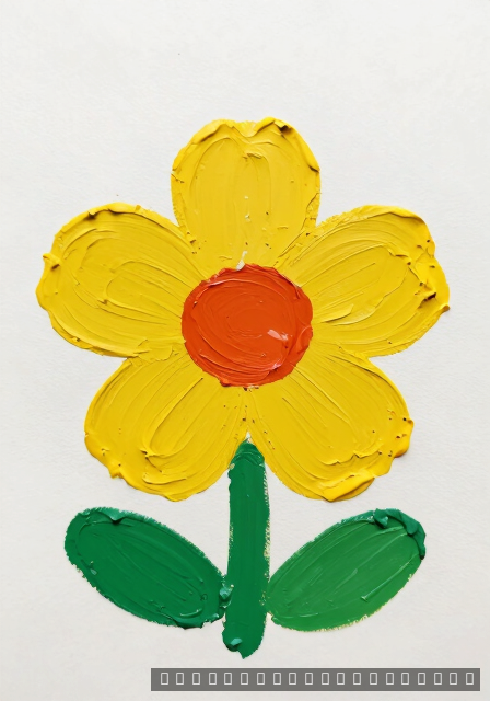 Acrylic Painting Flowers with a Palette Knife