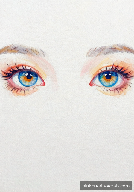 Eyes That Sparkle: Acrylic Portrait Detail Work