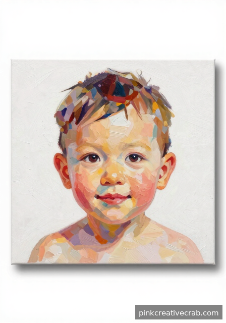 Children's Portraits and Soft Acrylic Washes