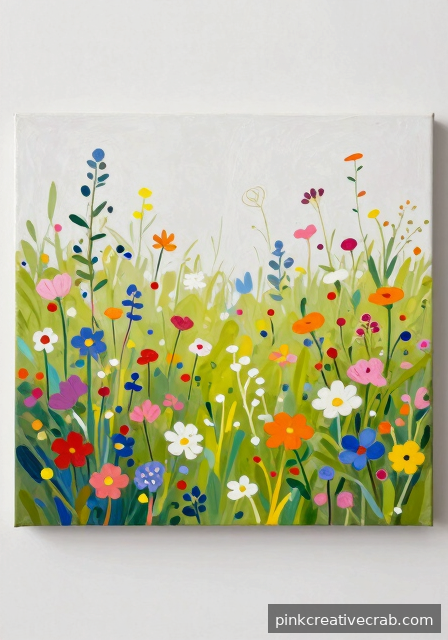 Painting Loose Wildflower Meadows