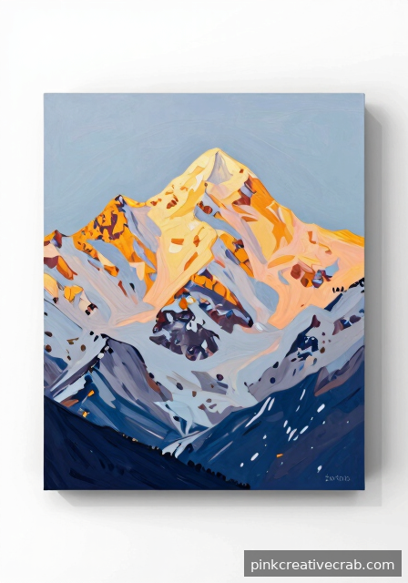 Painting Snow Light With Warm Reflected Undertones