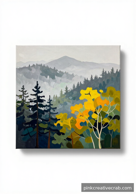Lost and Found Edges Along a Foggy Treeline