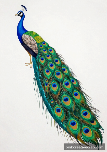 Feather by Feather: A Peacock Tail Study