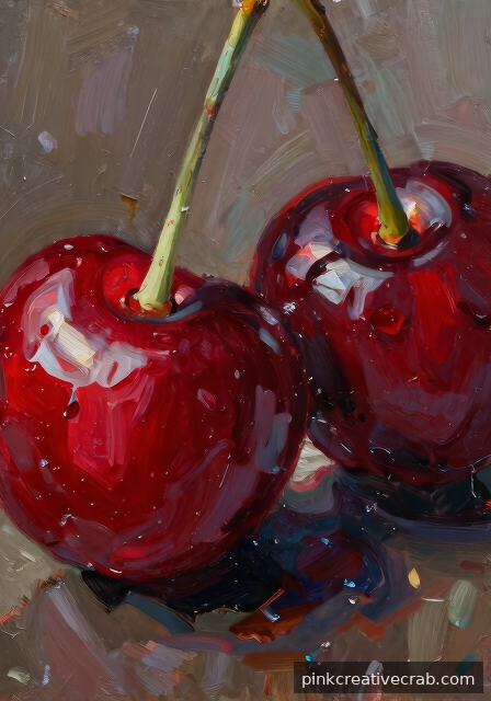 The Secret to Painting Glossy Cherries That Look Good Enough to Eat