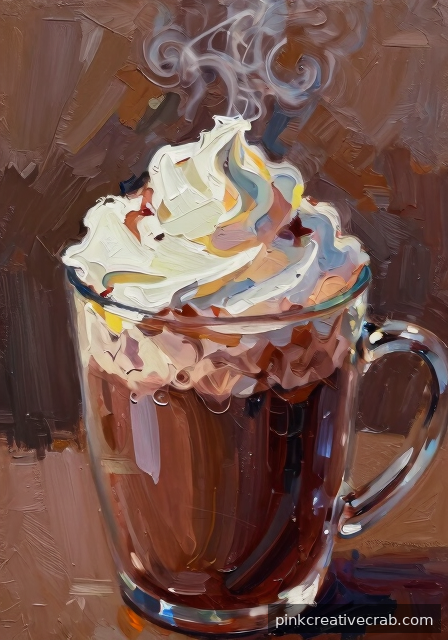So Cozy and Warm: Painting a Steaming Mug of Hot Chocolate With Acrylics