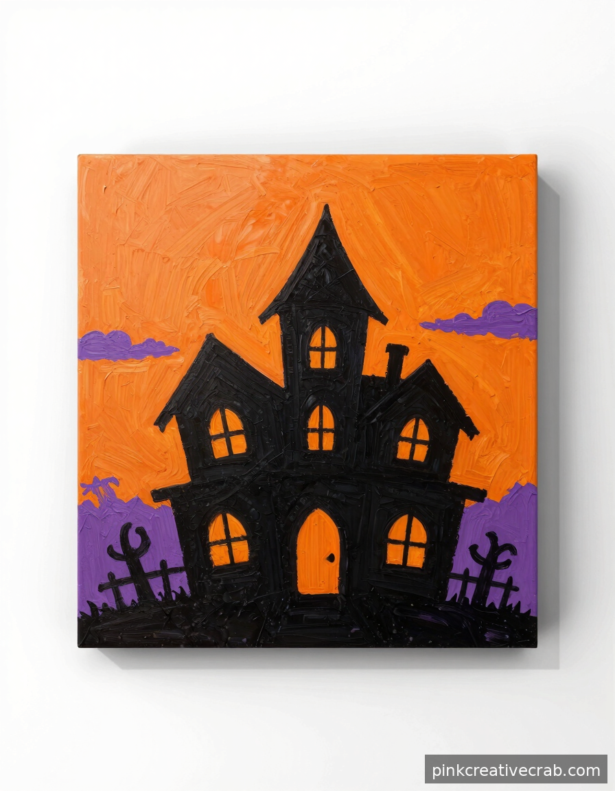 Haunted House Silhouettes So Stunning They Belong on Your Wall