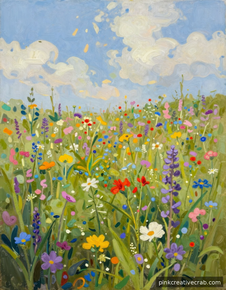 You Have Never Seen a Wildflower Meadow Look This Gorgeous in Oil