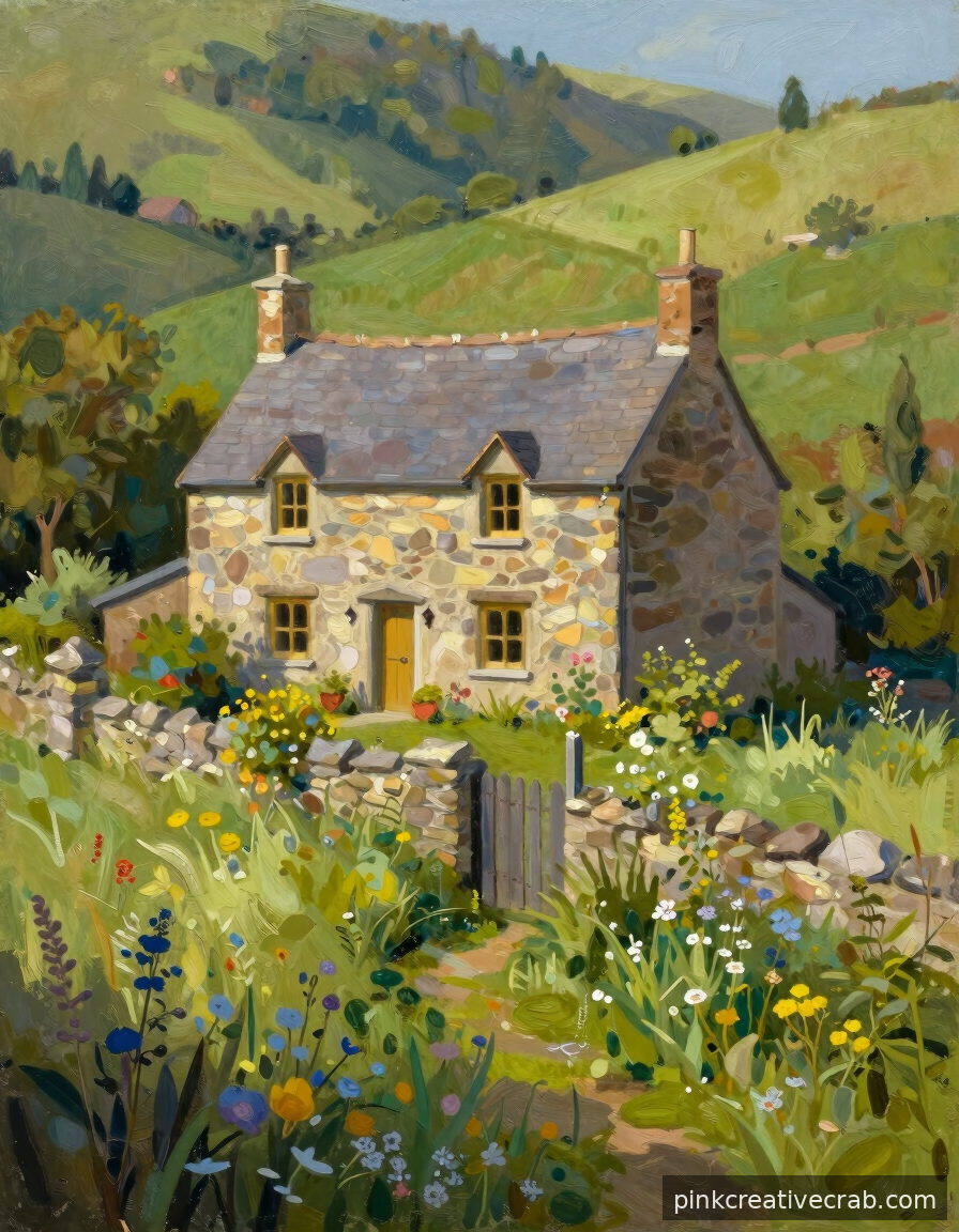 The Charming Countryside Cottage Scene That Steals Every Gallery Show
