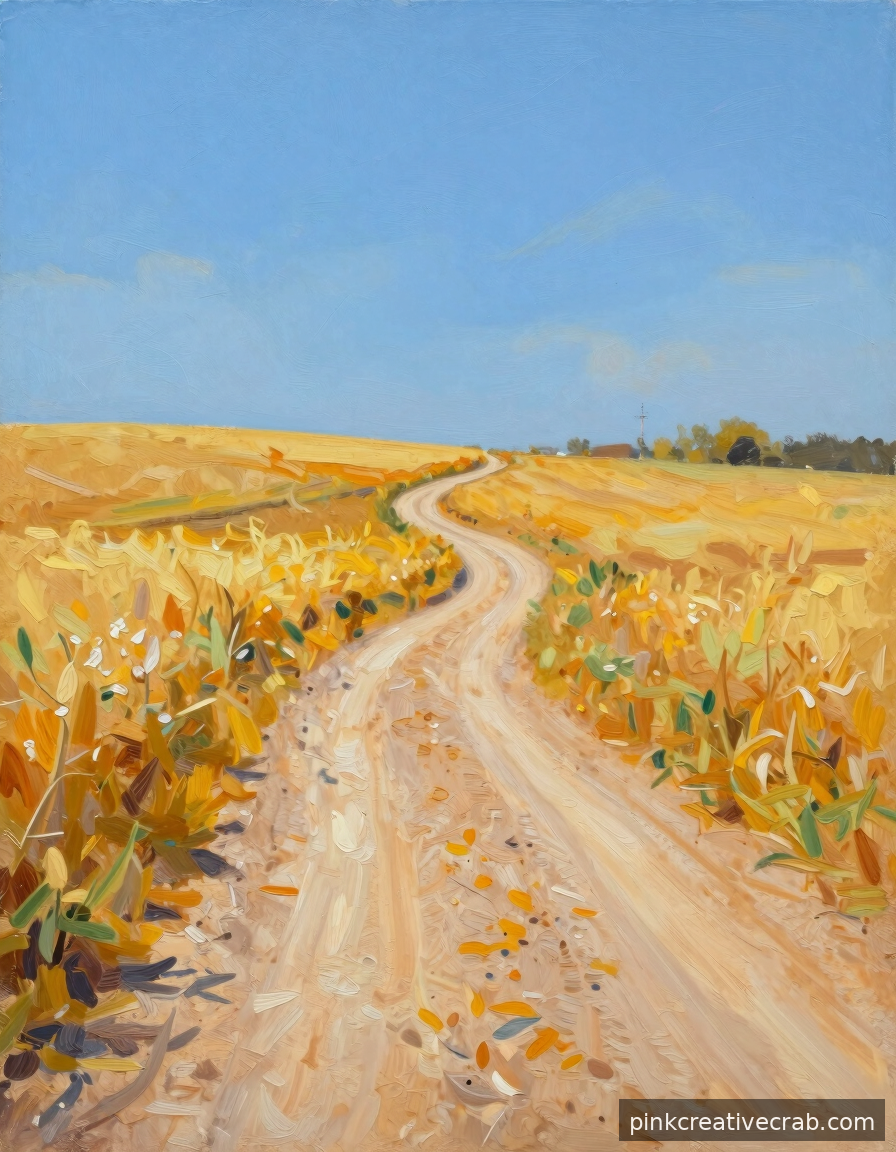 Quiet Country Road in Summer Light — Simple, Satisfying, and Absolutely Gorgeous