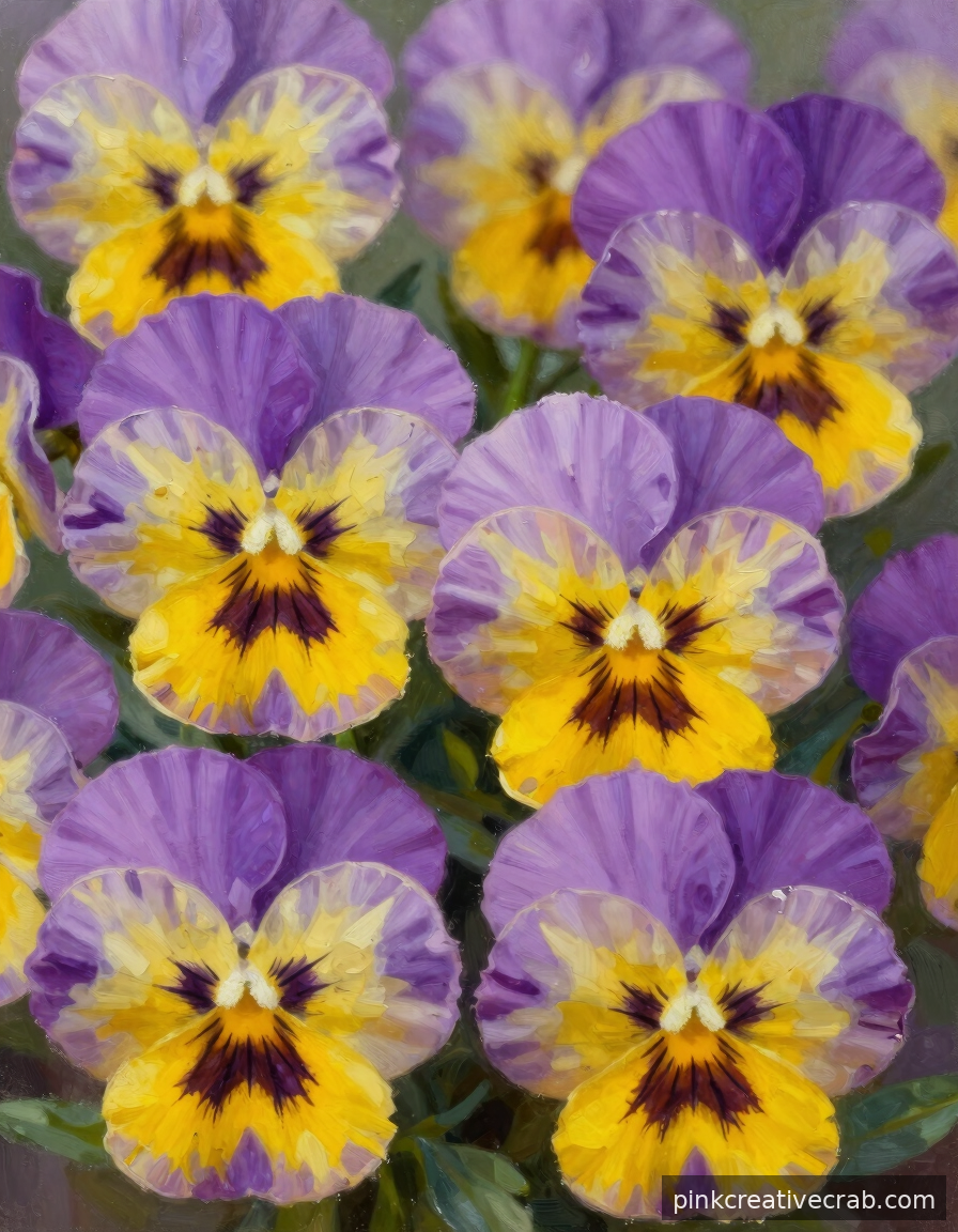 You Have Never Seen a Simple Pansy Look This Absolutely Gorgeous