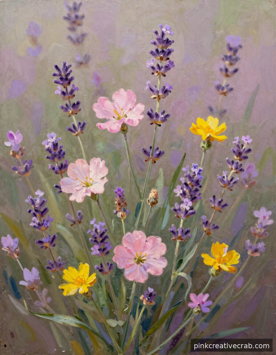 Forget Perfection — This Whimsical Wildflower Spray Is Pure Joy to Paint