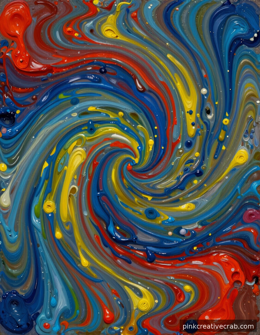 Why Smearing Two Colors Together Creates the Most Satisfying Abstract You Have Ever Made