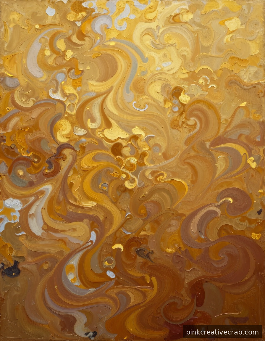 Meet the Golden Texture Painting of Your Maximalist Dreams