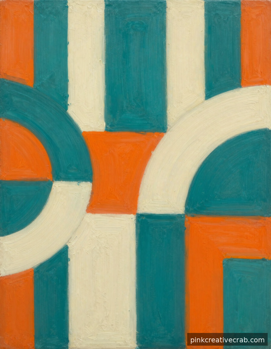 Bold Geometric Shapes Are the Secret Weapon of Every Effortless Abstract Painting
