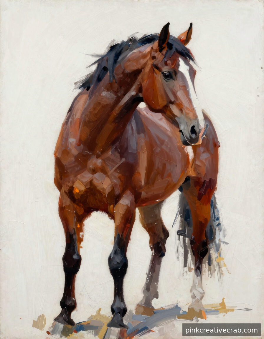 5 Brushstrokes That Turn a Blank Canvas Into a Gorgeous Horse Sketch
