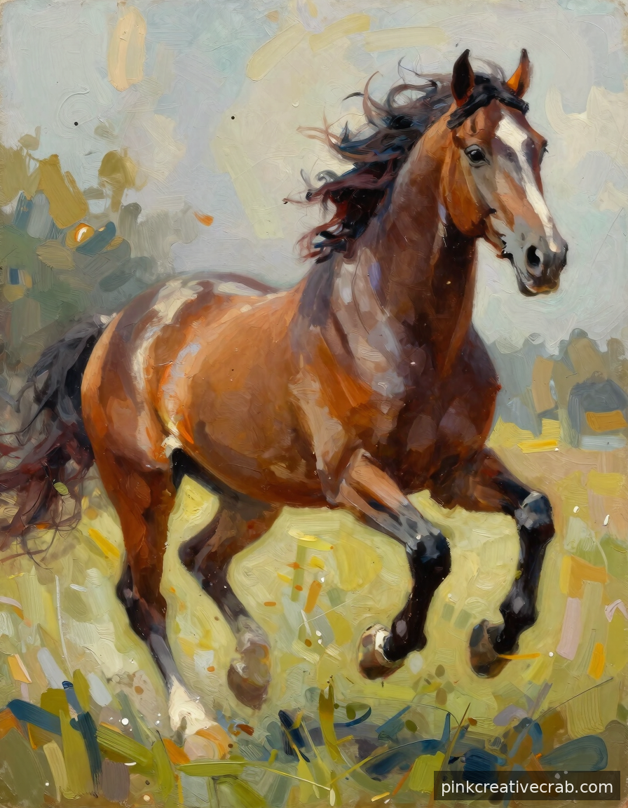 Loose and Impressionistic — the Horse Oil Painting Style Beginners Actually Love