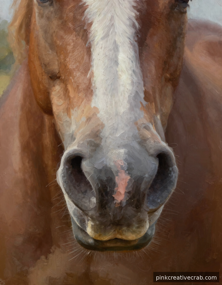 The Effortless Way to Paint a Horse Nose That Looks Unbelievably Realistic