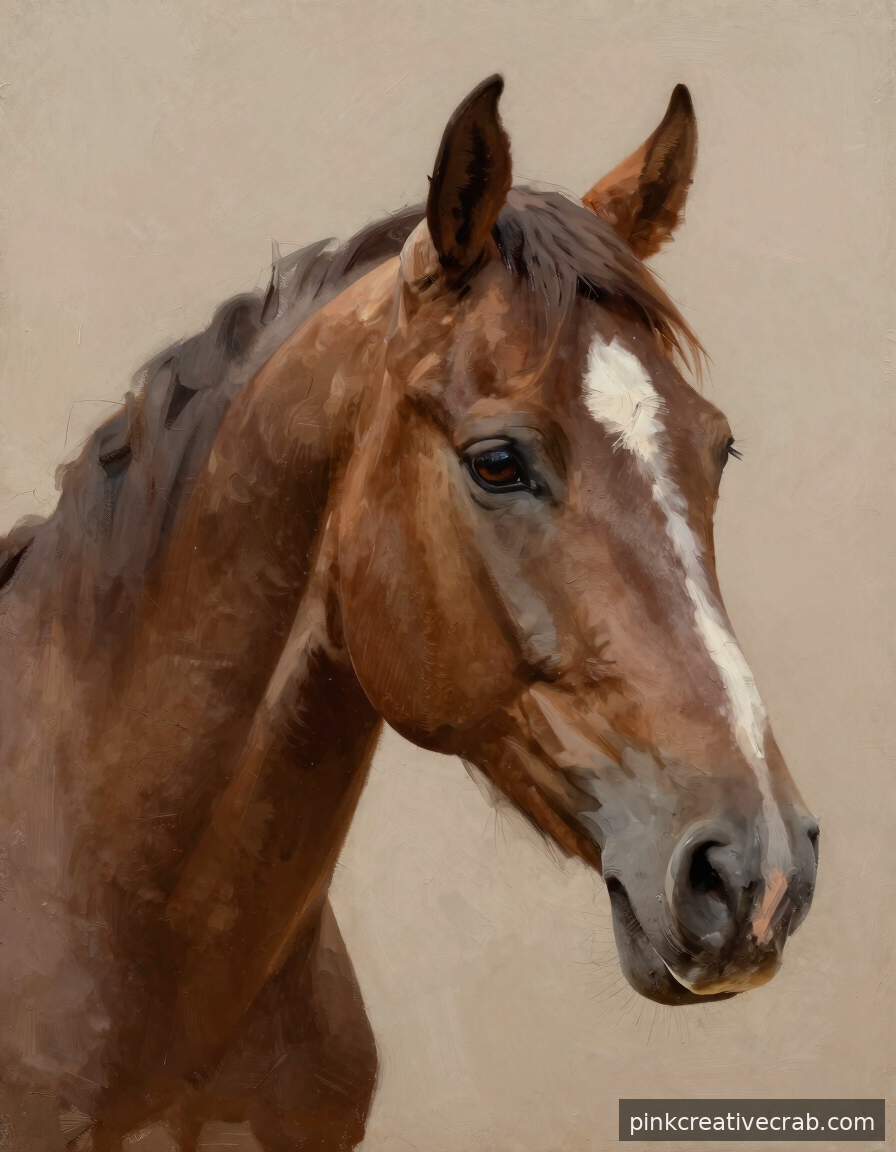3 Colors, One Canvas, and the Most Satisfying Horse Portrait of Your Life