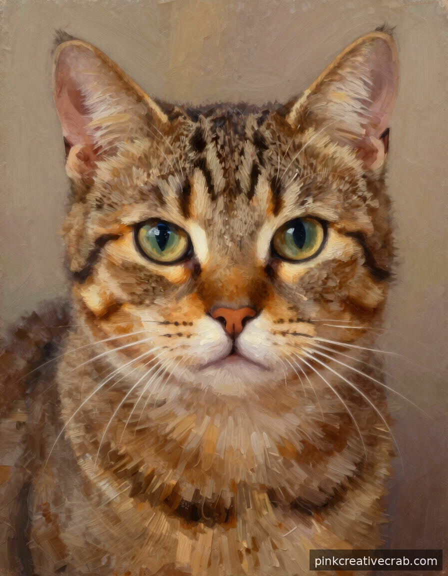 How a Few Simple Strokes Turn Into a Stunning Tabby Portrait
