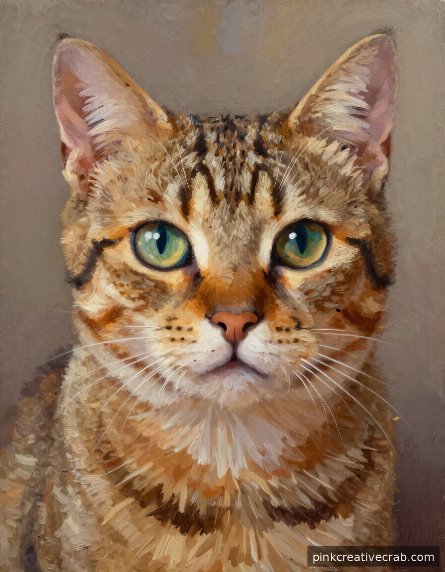 3 Beginner Tricks That Make a Tabby Cat Oil Painting Look Totally Professional