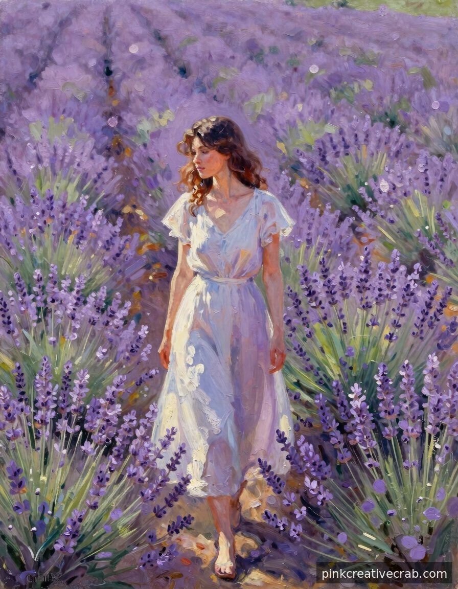Beginners Are Obsessed With How Easy This Woman in Lavender Fields Really Is