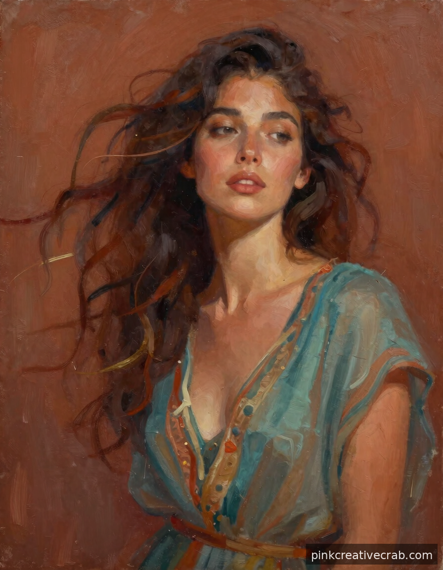 The Effortless Bohemian Woman Painting That Looks Wildly Impressive on Day One