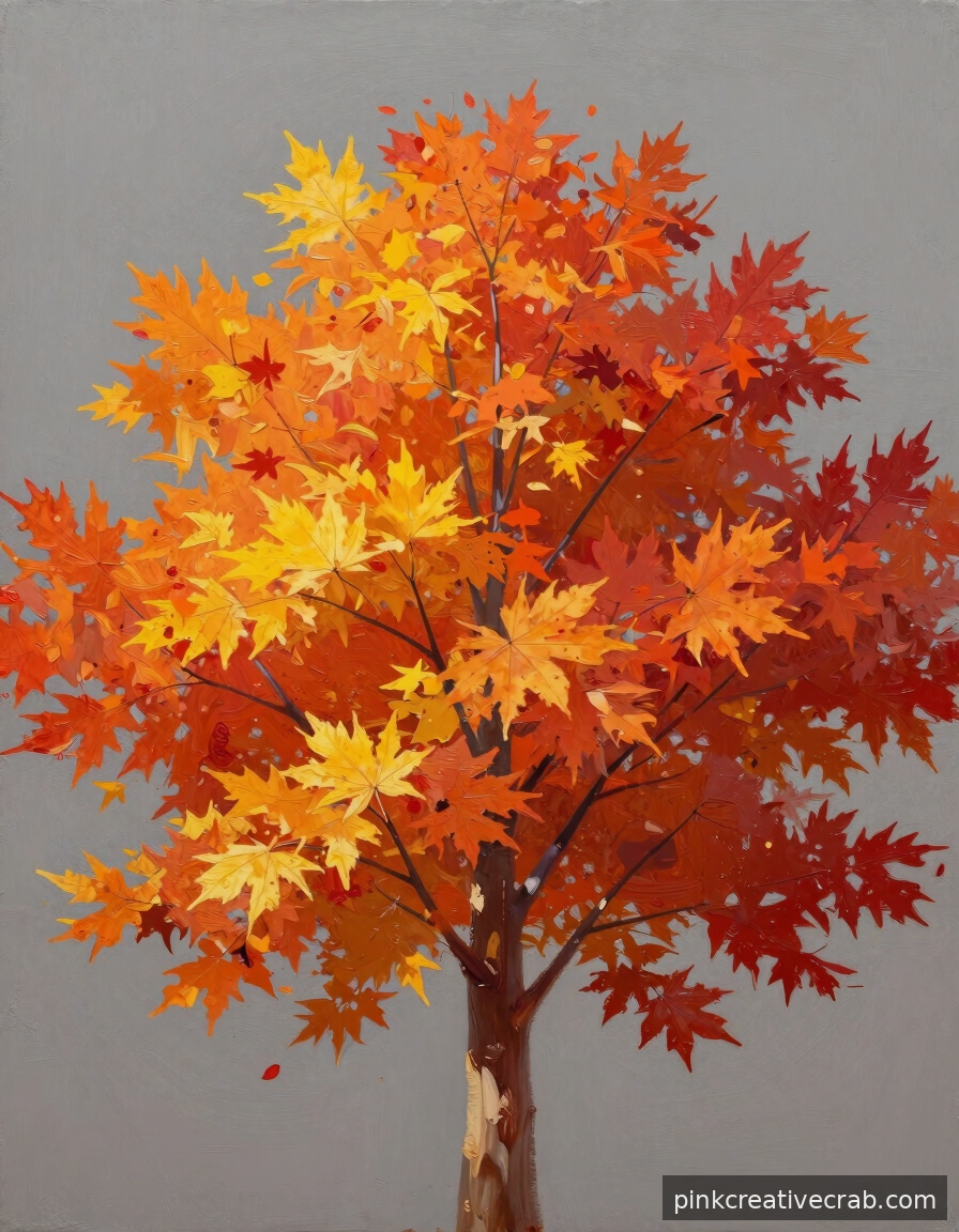 Why a Single Maple Tree Is the Most Satisfying Autumn Oil Painting You Will Ever Try
