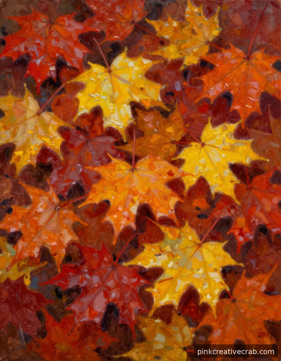 This Blurry Impressionist Leaf Pile Is Secretly the Easiest Win in Oil Paint