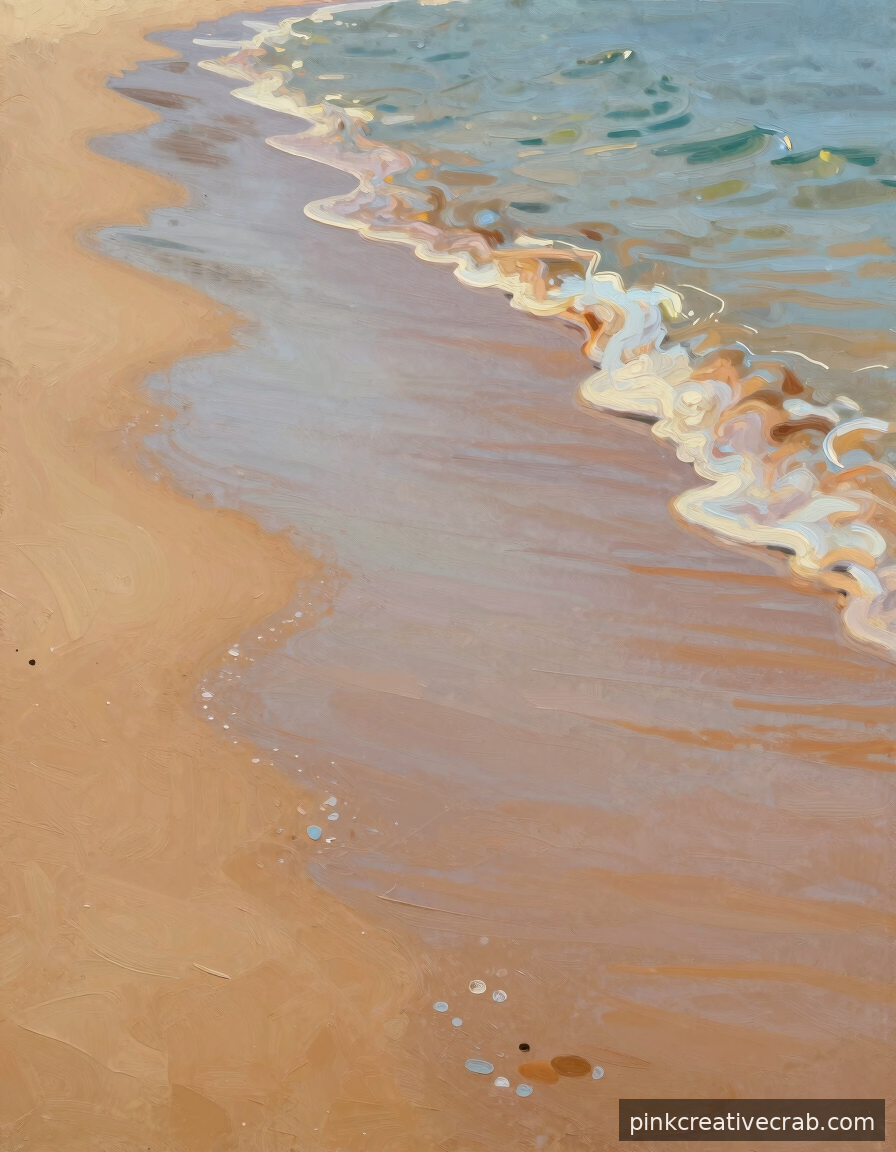 You Have Never Seen a Simple Beach Shoreline Look This Good