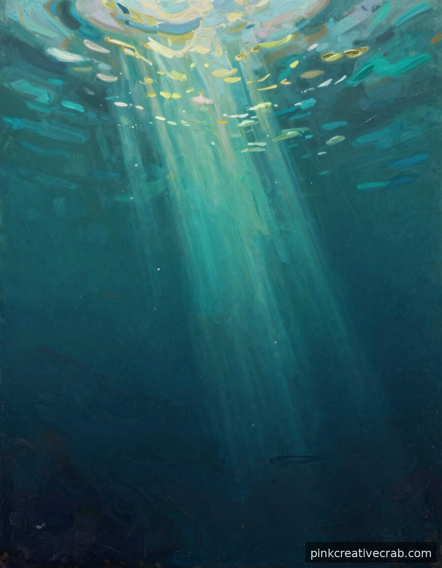 Underwater Light Rays So Dreamy They Feel Like a Painting You Found in Paris