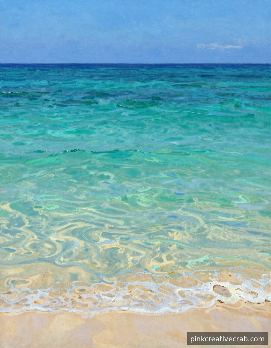 7 Colors. One Canvas. The Most Stunning Tropical Ocean You Have Ever Painted