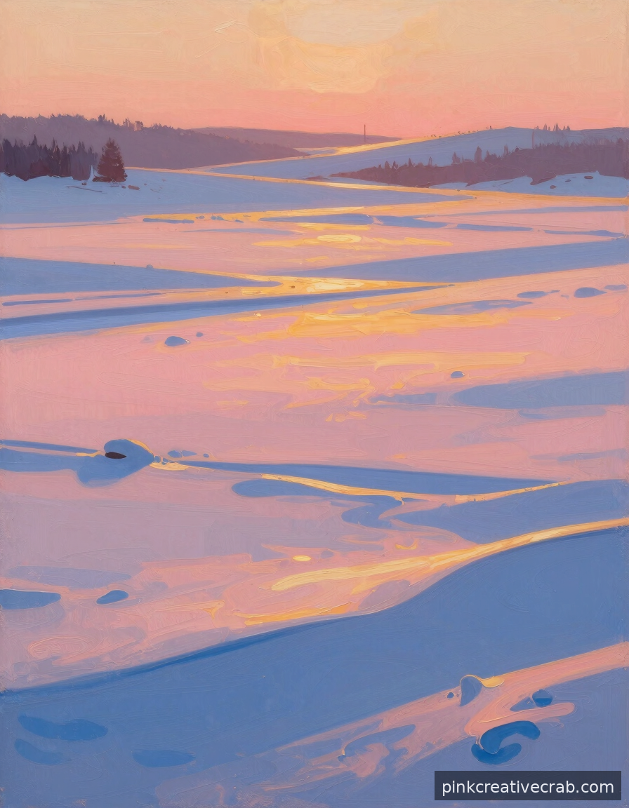 Golden Hour on Fresh Snow — Irresistibly Warm and Beginner-Friendly